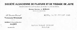 Oran Courriers pub 760